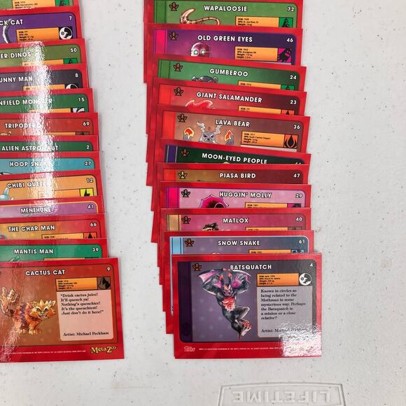 Topps MetaZoo Cryptid Nation White Thang Squonk Mix Lot Of 45 Trading Game Card - Picture 5 of 6